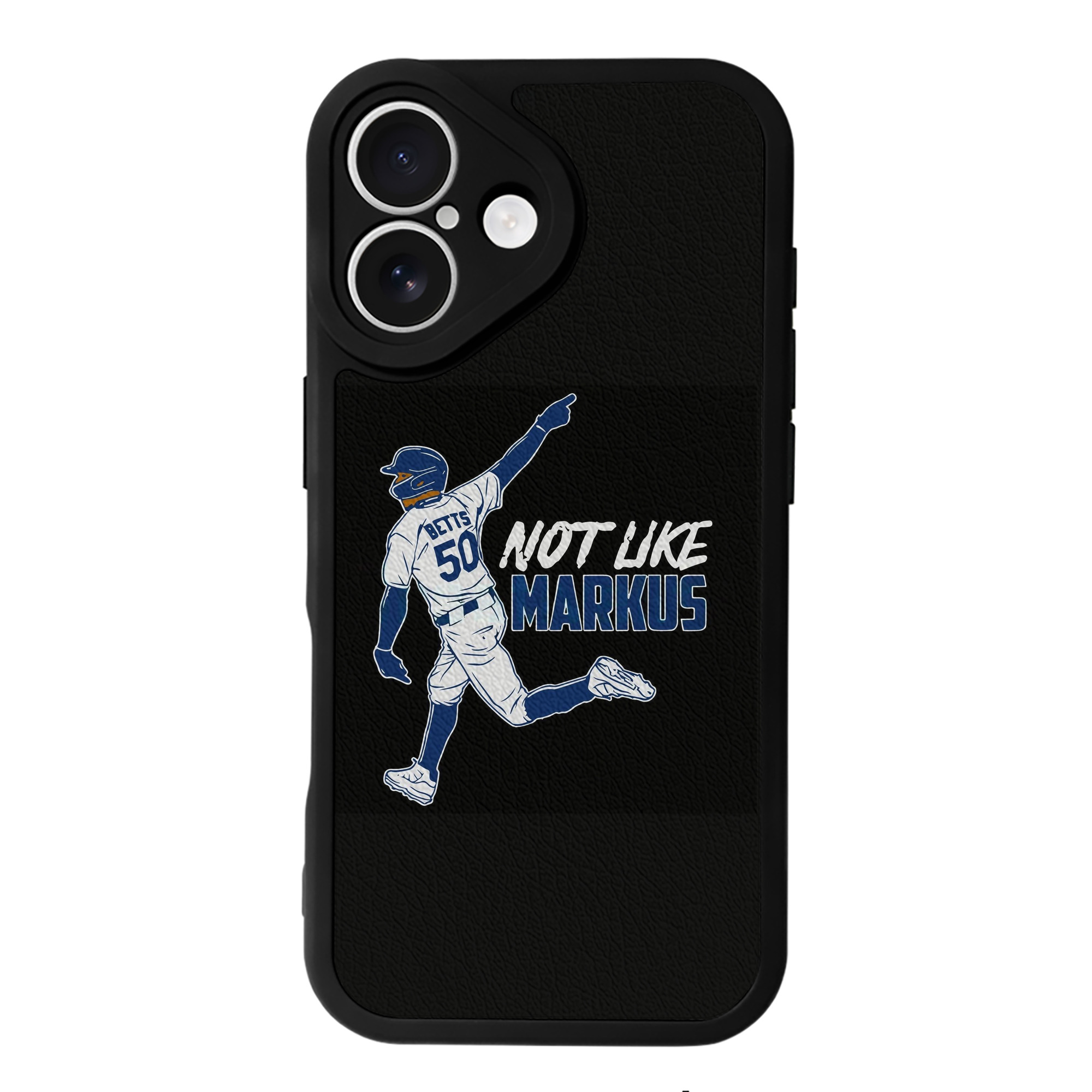  IPhone 16 Silicone Leather Case – UV Print, Lambskin Texture – Perfect Fit, Wireless Charging Compatible, Scratch Resistant, Precise Cutouts – Stylish Protection For IPhone 16